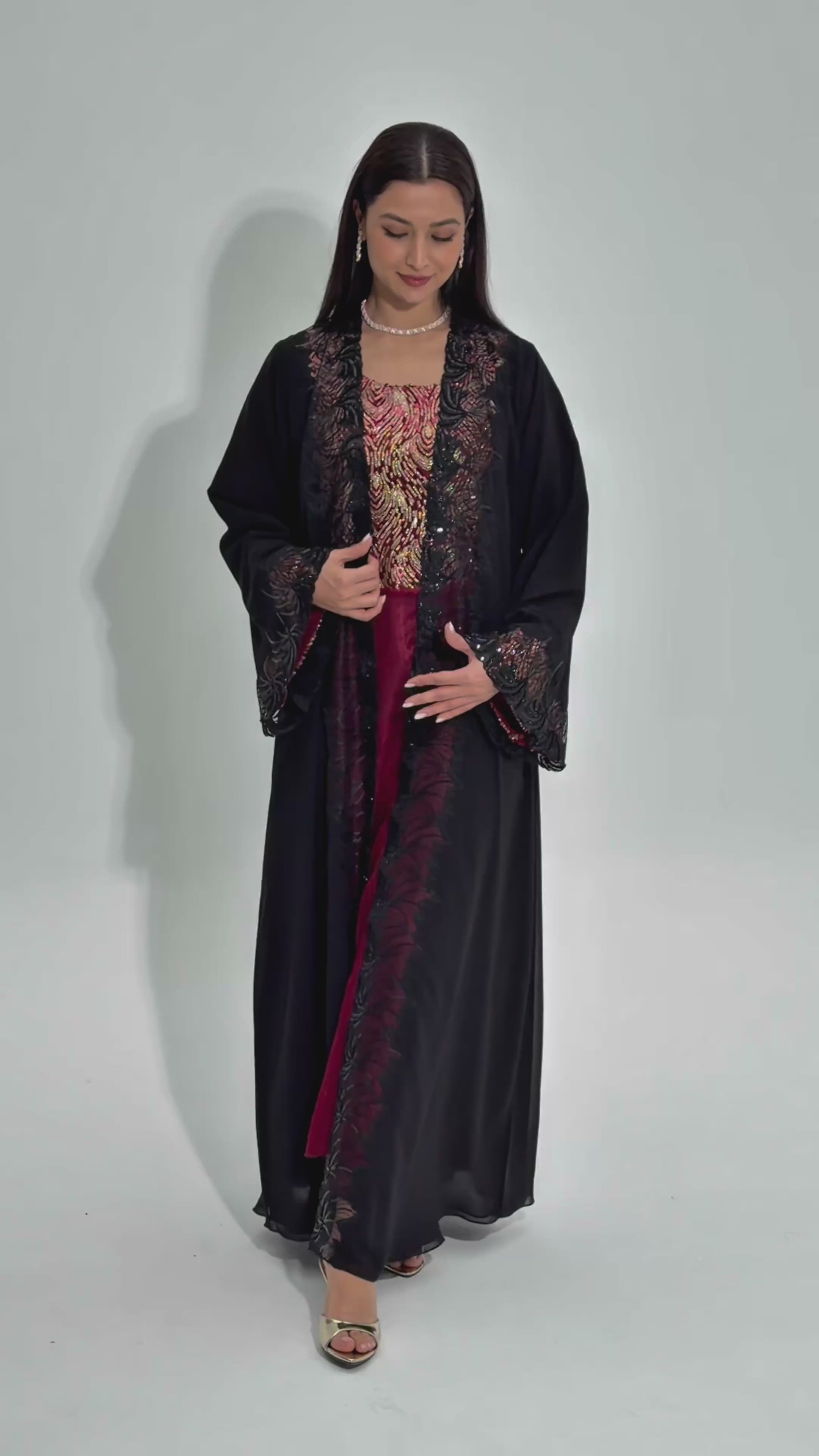 Malika ( Abaya with sheila )